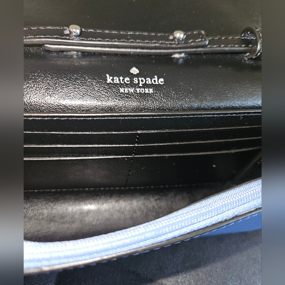 NWOT Kate Spade Magnolia Street Addison Blue Scallop Convertible Crossbody Bag - Picture 3 of 10